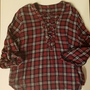 Flannel  plaid Shirt